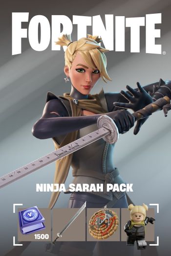 Fortnite - Ninja Sarah Pack + 1500 vbucks