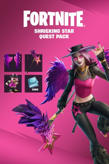 Fortnite - Shrieking Star Quest Pack + 1000 VBucks