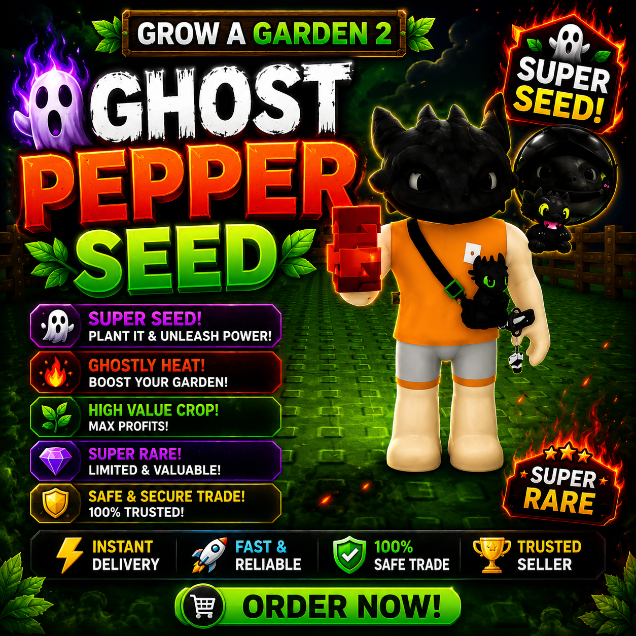 Ghost Pepper seed