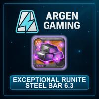 Exceptional Runite Steel Bar 6.3 x100