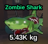 [ Fish It ] Zombie Shark ( Limited Secret ) | Ready Unit✅ | INSTANT DELIVERY✅