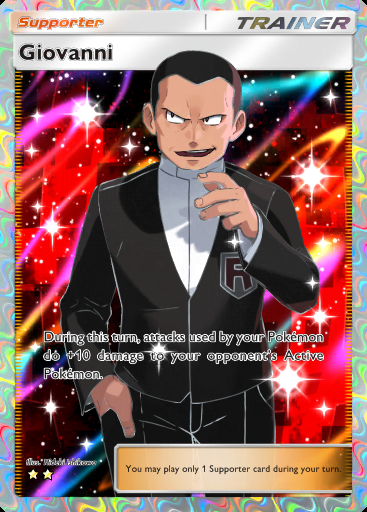 [ENG/JP/etc./All Language] 2 Star Giovanni Full Art