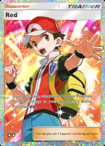 [ENG/JP/etc./All Language] 2 Star Red Full Art