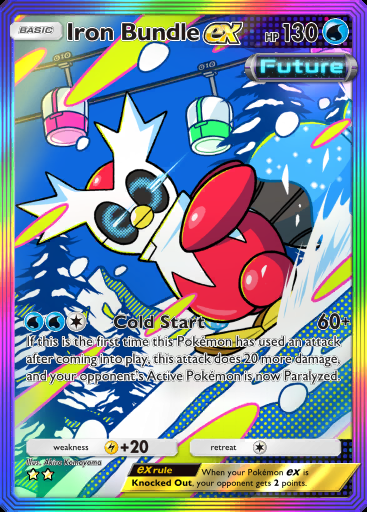 [ENG/JP/etc./All Language] 2 Star Iron Bundle Full Art/Rainbow