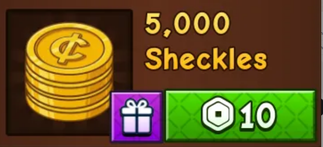 💵 5,000 SHECKLES | FAST & SECURE 💵