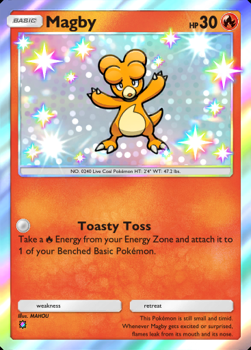 [ENG/JP/etc./All Language] 1 Star Shiny Magby