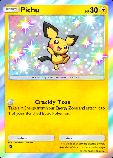 [ENG/JP/etc./All Language] 1 Star Shiny Pichu