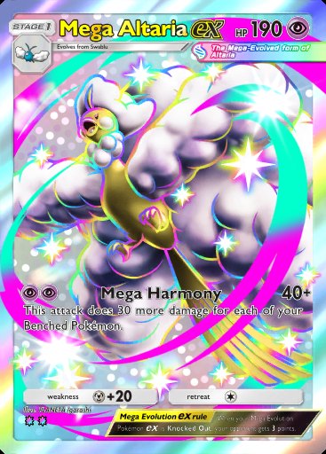 [ENG/JP/etc./All Language] 2 Star Shiny Mega Altaria ex