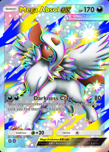 [ENG/JP/etc./All Language] 2 Star Shiny Mega Absol ex