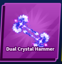 Dual Crystal Hammer