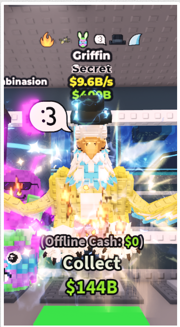 Griffin (9.6B/s) – 6 EXCLUSIVE TRAITS RARE – SECRET – STEAL A BRAINROT – FAST DELIVERY & TRUSTED #A7QD5P