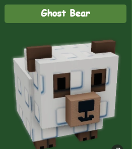 GHOST BEAR - GROW A GARDEN