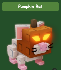 PUMPKIN RAT - GROW A GARDEN
