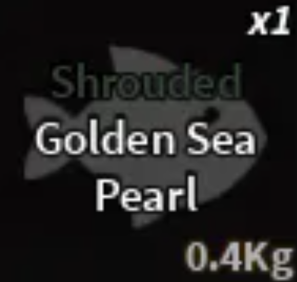 SHROUDED GOLDEN SEA PEARL