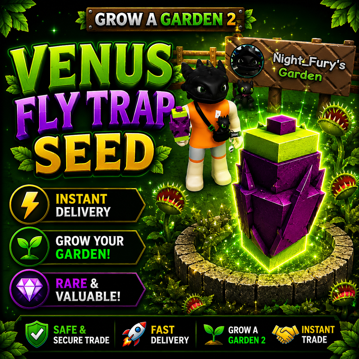Venus Fly Trap Seed