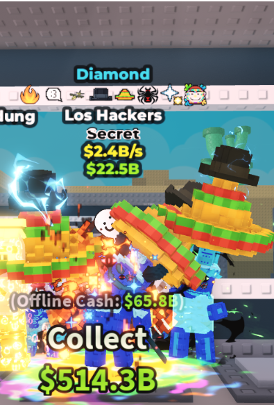 DIAMOND LOS HACKERS (2.4B/S) – SPIDER + 7 TRAITS – SECRET – STEAL A BRAINROT – FAST DELIVERY & TRUSTED #L0NB8P