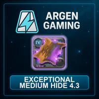Exceptional Medium Hide 4.3 x1000