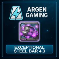 Exceptional Steel Bar 4.3 x1000
