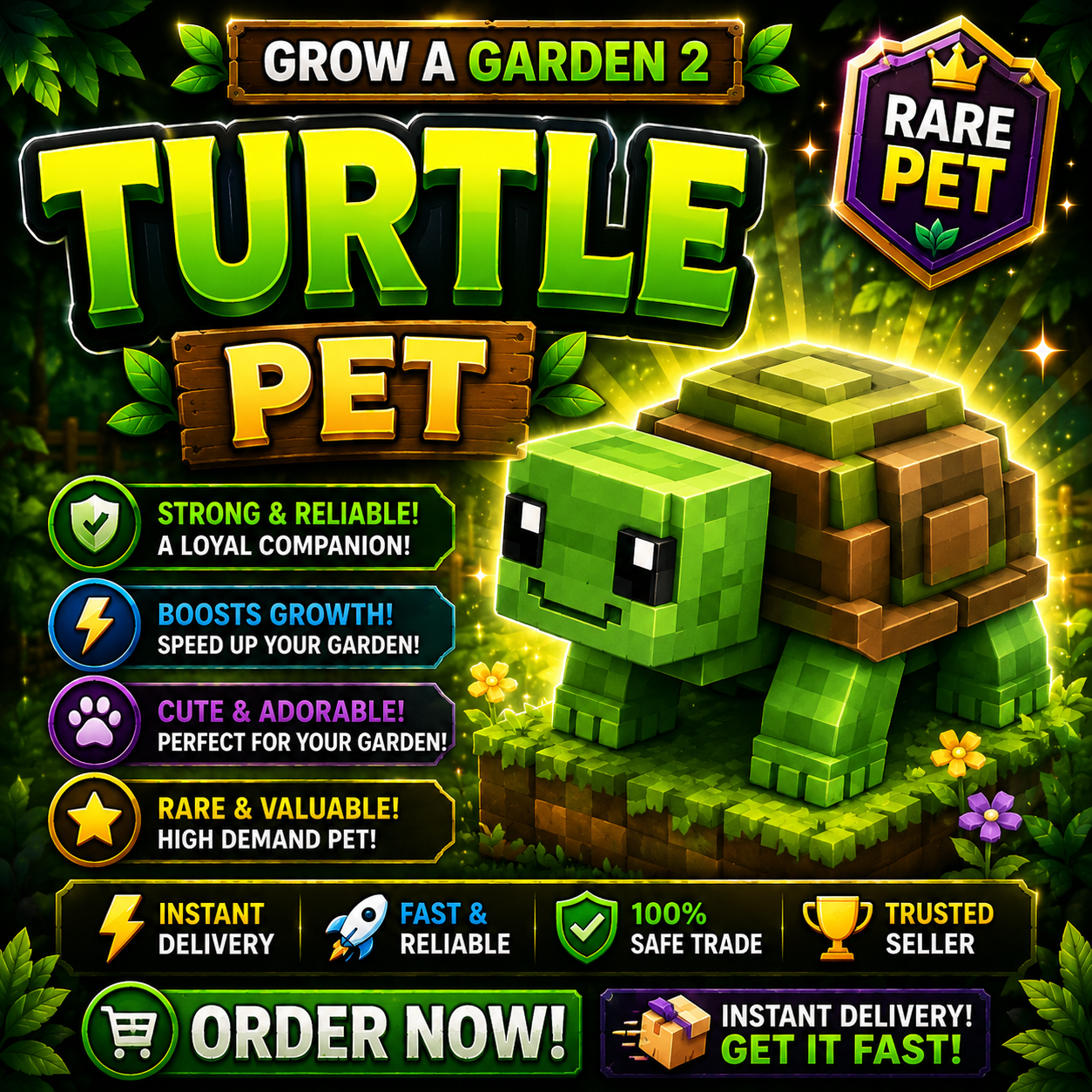 Turtle Pet 🐢 |