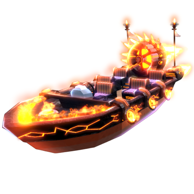 VOLCANIC SPEEDBOAT - FISCH