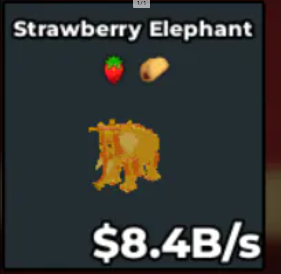 Strawberry Elephant