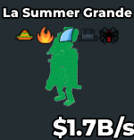 La Summer Grande Rainbow 1.7B/s NO TACO