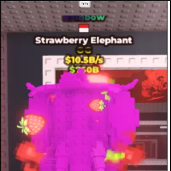 Strawberry Elephant