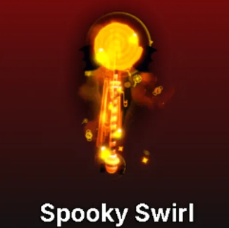 SPOOKY SWIRL ROD SKIN
