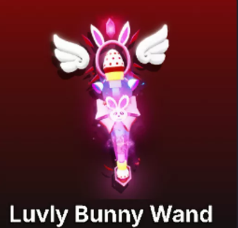 LUVLY BUNNY WAND ROD SKIN