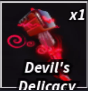 ⚡DEVIL'S DELICACY⚡DEVILS DELICACY⚡DEVIL DELICACY⚡EVIL PITCHFORK ROD SKIN⚡