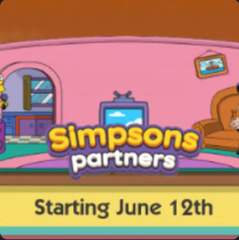 Monopoly Go Simpsons Partners 4 Slot Fast Complete