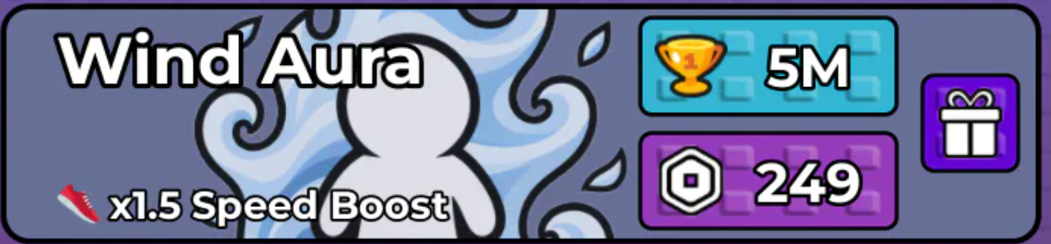 Wind Aura [249r] - +1 Speed Keyboard Escape