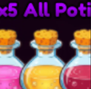 ✅✅x5 All Potions Il✅✅299R