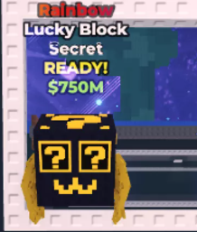 Secret Lucky Block Rainbow