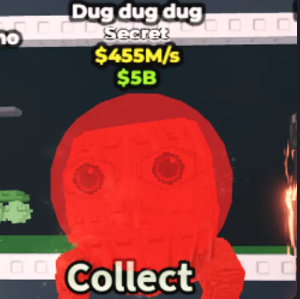 Dug Dug Dug Rainbow 455M Bubble trait