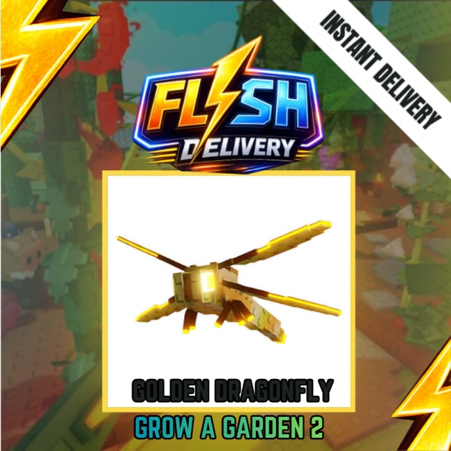 GOLDEN DRAGONFLY - GROW A GARDEN 2 / GAG 2