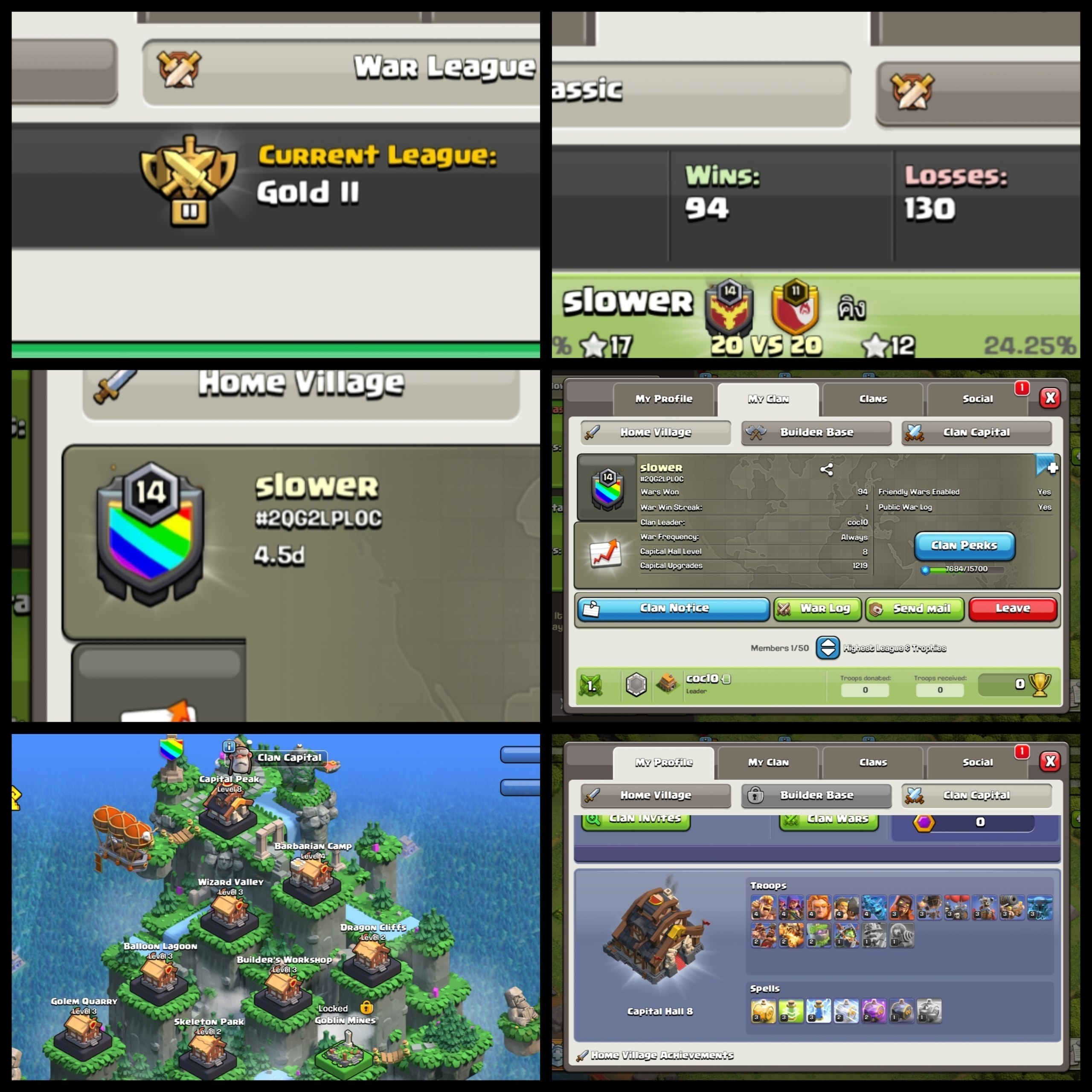 Level: 14 - Name: Slower - League: Gold 2- Good War Log - CP: 08 - Half for level 15 - Premium Single English Name - No. 110