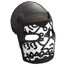 Doodle Metal Facemask