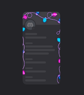 Deck the Halls Profile Effect ( Any Colour )🔥Cheap Decoration $4.99