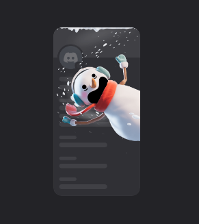 Snowy Shenanigans Profile Effect ( Any Colour )🔥Cheap Decoration $4.99