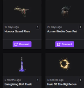 Path of Exile 2 🌟 Twitch Drops 🔴 19 ITEMS 🌟 PETs, PORTAL, ATTACHMENTS ✅