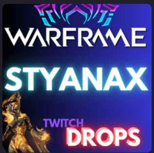 Warframe STYANAX frame 🟡 ✅ ⚪ Drops