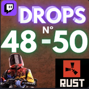 🥜 ROUND 48 + 49 + 50⚡️ Rust | 24 Items SKINS 🥜 Twitch Drops