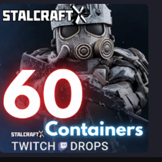 STALCRAFT 60 Containers 🟠 Twitch container Spring 🟢 TWITCH DROPS