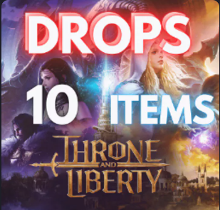👑Throne and Liberty 👑 10 ITEMS | ✅Twitch Drops | Percy Amitoi Zeus