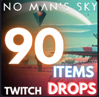 No Man's Sky 🔴 90 ITEMS 🔴 Starships Spaceships Pets 🟢 TWITCH DROPS