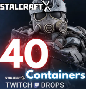 STALCRAFT 40 Containers 🟠 Twitch container Attack 🟢 TWITCH DROPS