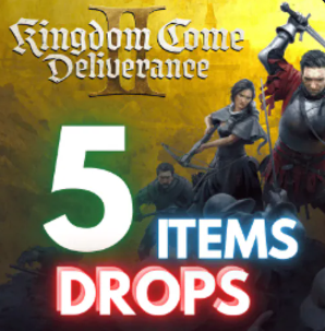 Kingdom Come: Deliverance 2 5 ITEMS ⭐ Cutpurse Set 🟪Twitch Drops