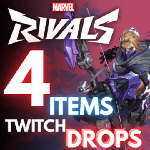 Marvel Rivals 4 ITEMS 🟠 HAWKEYE 🟠 Costume Emotes Nameplate 🟢 TWITCH DROPS