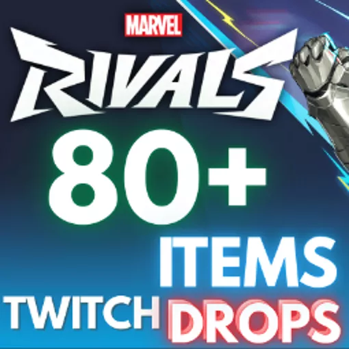 ✅ MARVEL RIVALS 84 ITEMS 🦸‍♂️ 17 Costumes 67 Plates Emotes and More | TWITCH DROPS